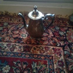 Vintage WM Rogers 800 Silver Plate Tea Pot