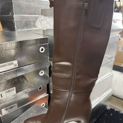 WETKISS Knee High Cowboy Boots For Women (US9)