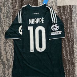 Real Madrid Mbappe Soccer Jersey