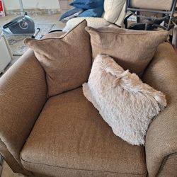 Sofa Chair With Ottoman 