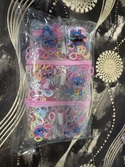 LILO And Stick Bag With Rubber Bands For Hair