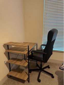 Office Desk and Chair