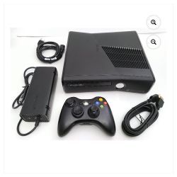 Microsoft Xbox, 360 Slim And A Wireless Controller