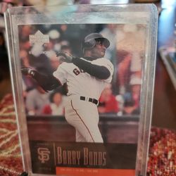 Barry Bonds Baseball Cards 