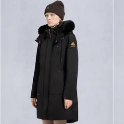 GOLD SERIES SATIN STIRLING PARKA-BLACK - M…Brand New