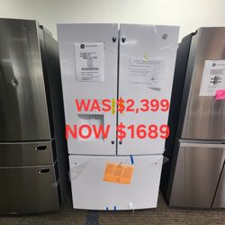GE ENERGY STAR 25.7 CU. FT. FRENCH DOOR REFRIGERATOR 