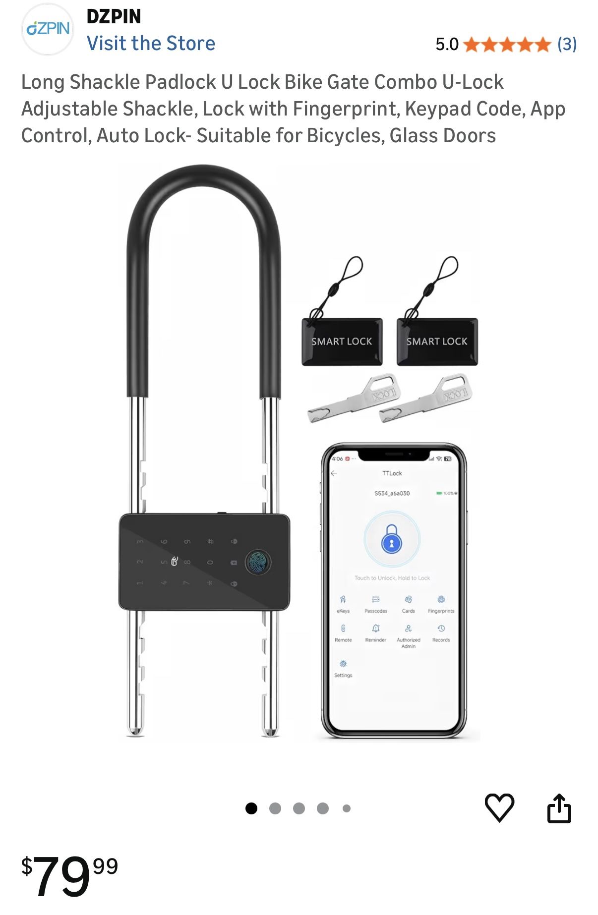 Multi Use Lock With app NEW