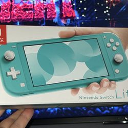 Switch Lite, Teal - Brand New