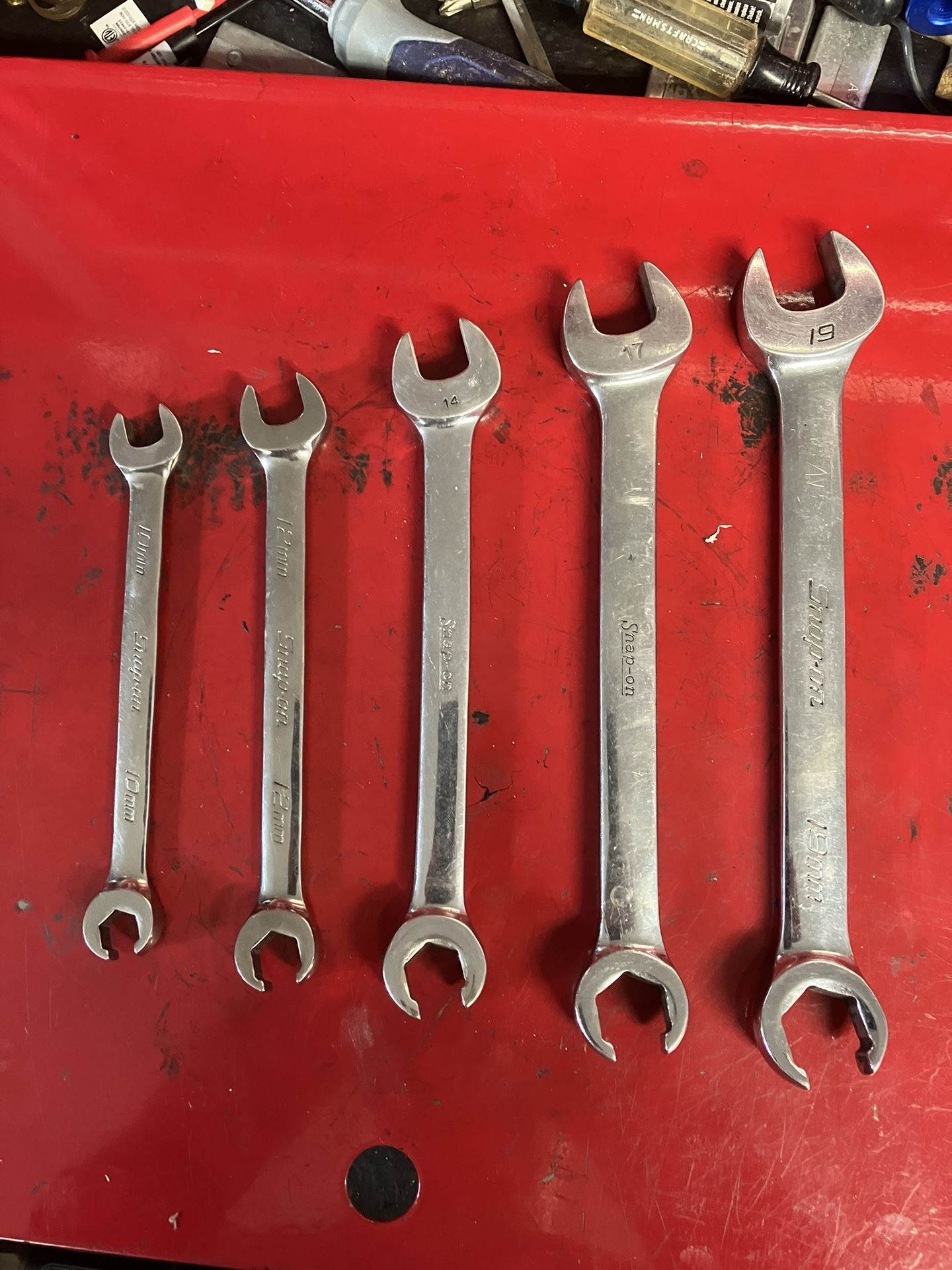 Snap On Metric Fitting Wrench Set