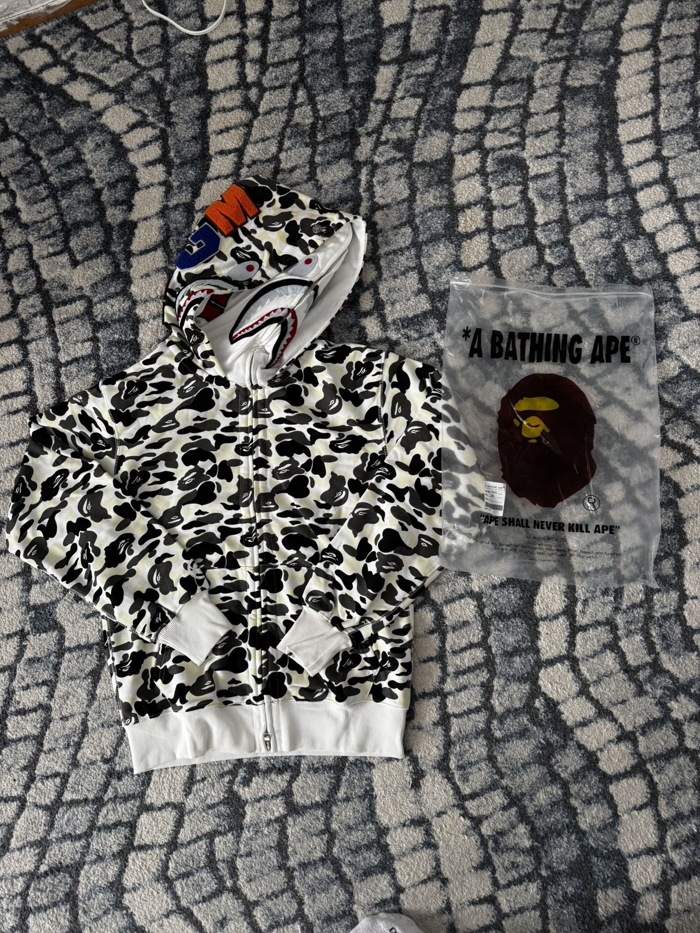 Bape Double Hoodie