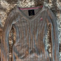 Cute Grey and Pink Cardigan 