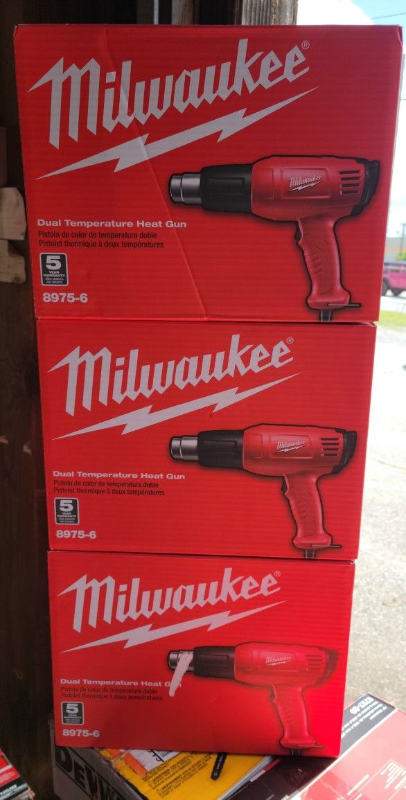 Milwaukee
11.6-Amp 120-Volt Dual Temperature Heat Gun