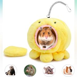 Yellow Plush Small Pet Hammock (New In Box)