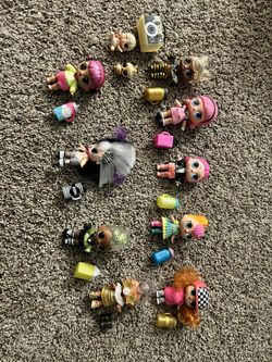 Lot Of Lol Dolls 