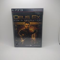 PS3 Dues Ex Human Revolution Augmented Edition SEALED