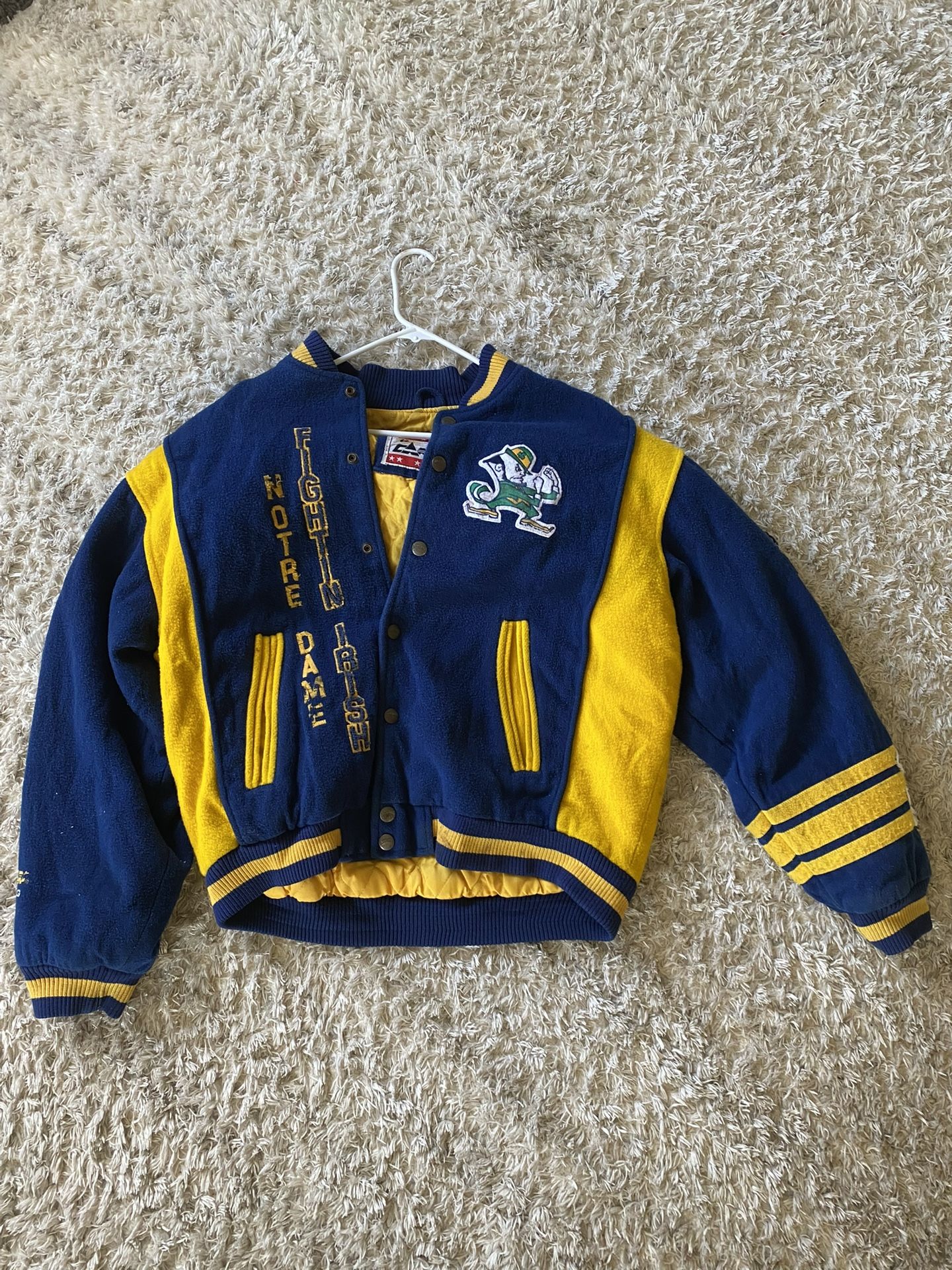 vintage notre dame jacket