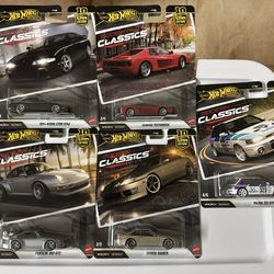 Modern Classics 2026 Hot Wheels Premium Set