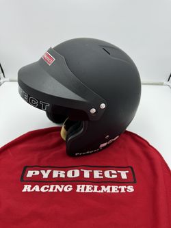 Pyrotect ProSport Helmet - Open Face - SA2015 Rated (contact info removed) LARGE 