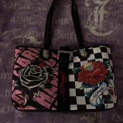 Ed Hardy Medium Size Tote Bag 