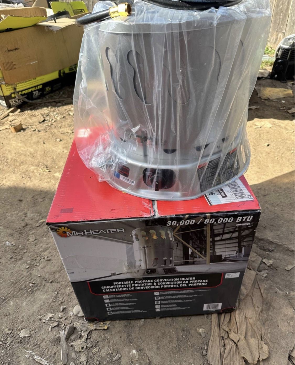 80000 Btu Propane Heater Mr Heater Portable Convection Heater