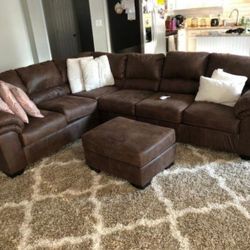 Ashley L Shape 3 Piece Sectional