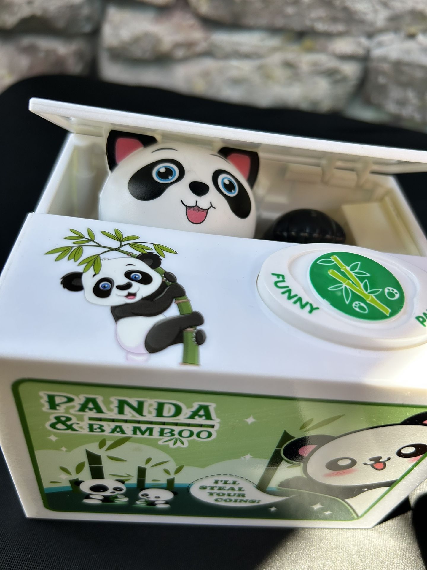 Panda Piggy Bank for Kids