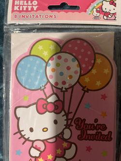 Hello Kitty Party Invitations