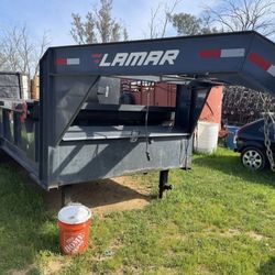 Lamar Gooseneck Dump Trailer 