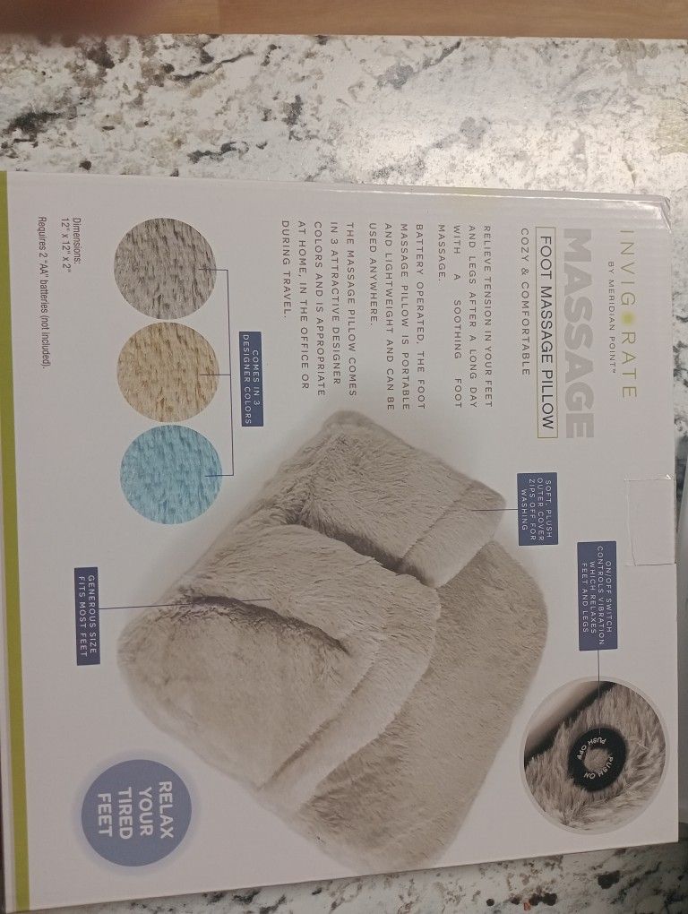 Foot Massage Pillow New