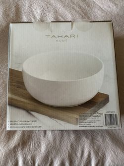 Tahari Porcelain 8.5 Serving Bowl