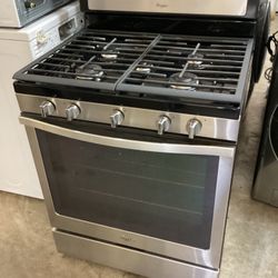 Whirlpool Gas Stove 5 Burners 30” Inch Wide 