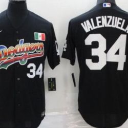 Men's Valenzuela Dodgers Zarape Jerseys 