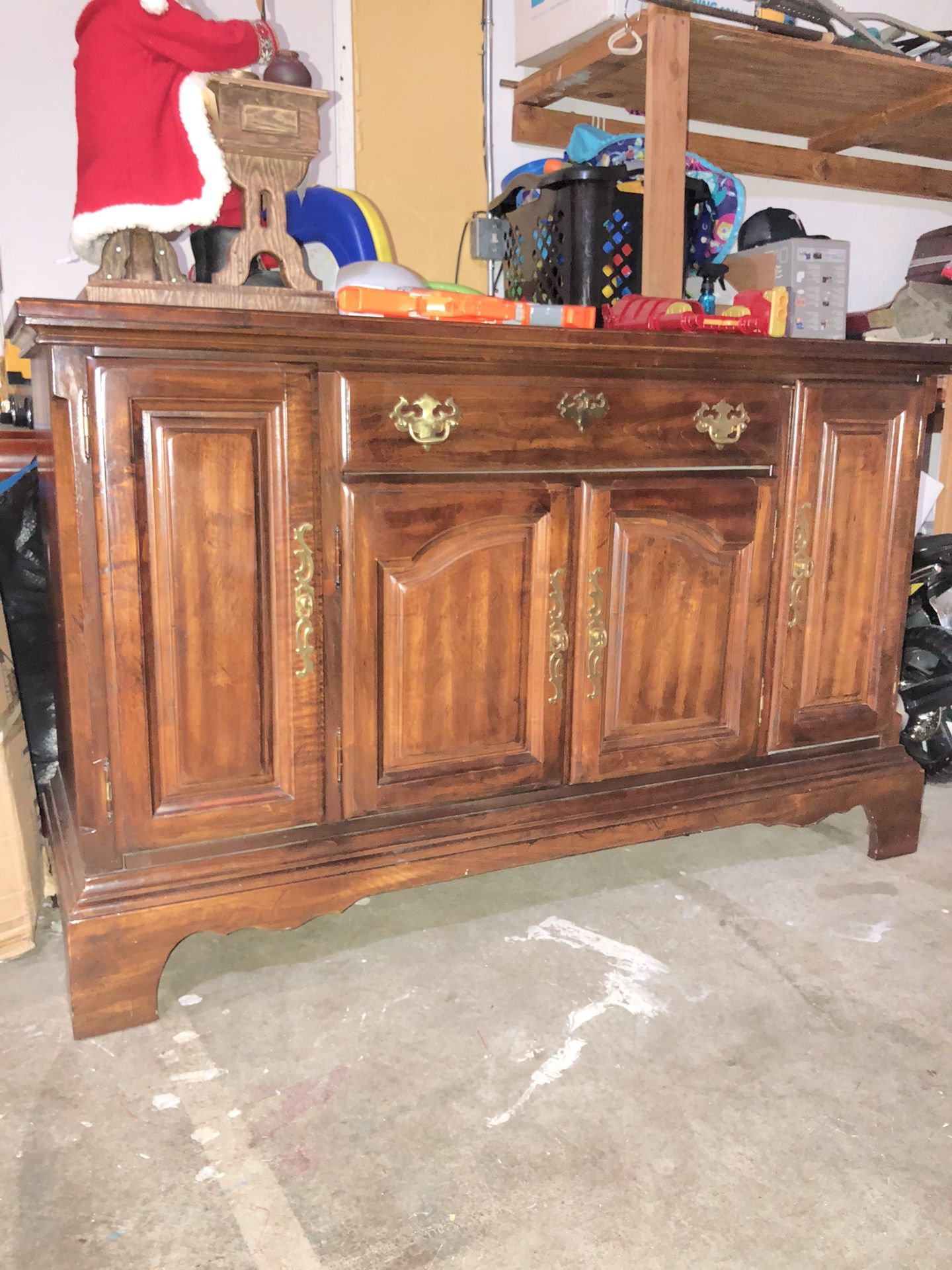 Sold Wood TV Stand Cabinet Furniture Storage