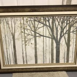 Tree's painting 45" x 33"