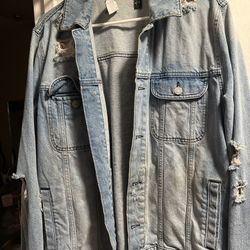 Streetwear Jean Jacket