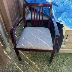 Brand New Mahogany Chairs
