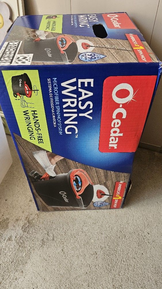 Microfiber Spin Mop $ 20