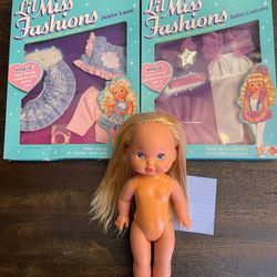 Lil Miss Doll and 2 BNITB outfits