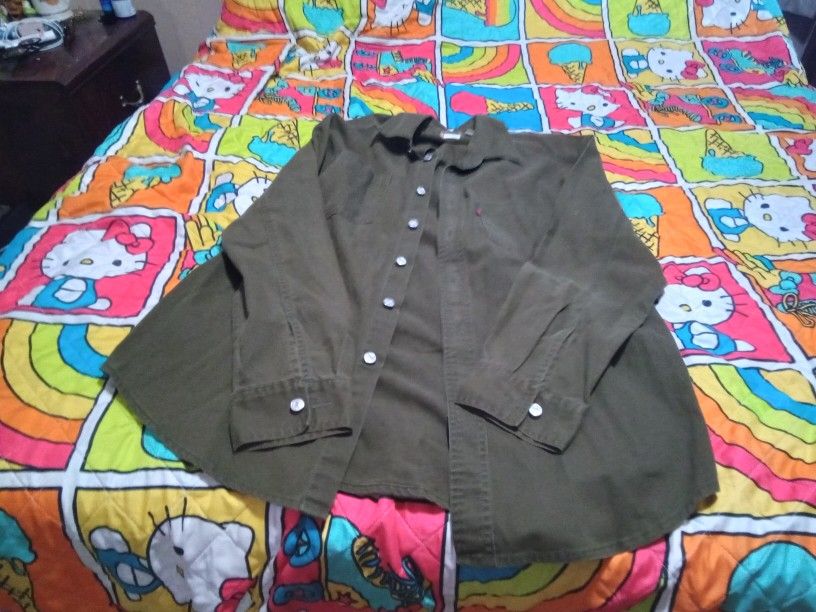 Levi's Men Button Up Longsleeve Shirt Size Small 