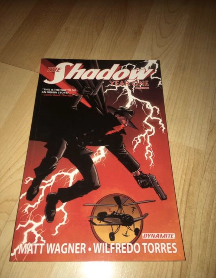 The Shadow year one comics all in 1 dynamite comic books