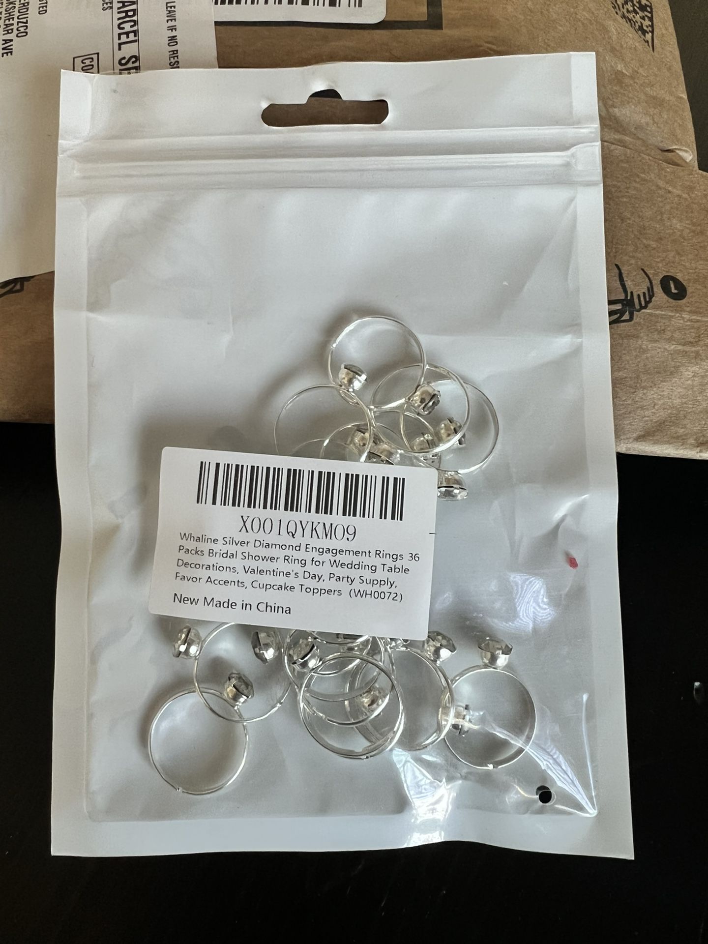 Plastic Wedding Rings…