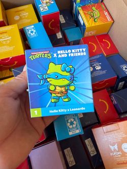 Hello Kitty xTMNT Happy Meal Toy
