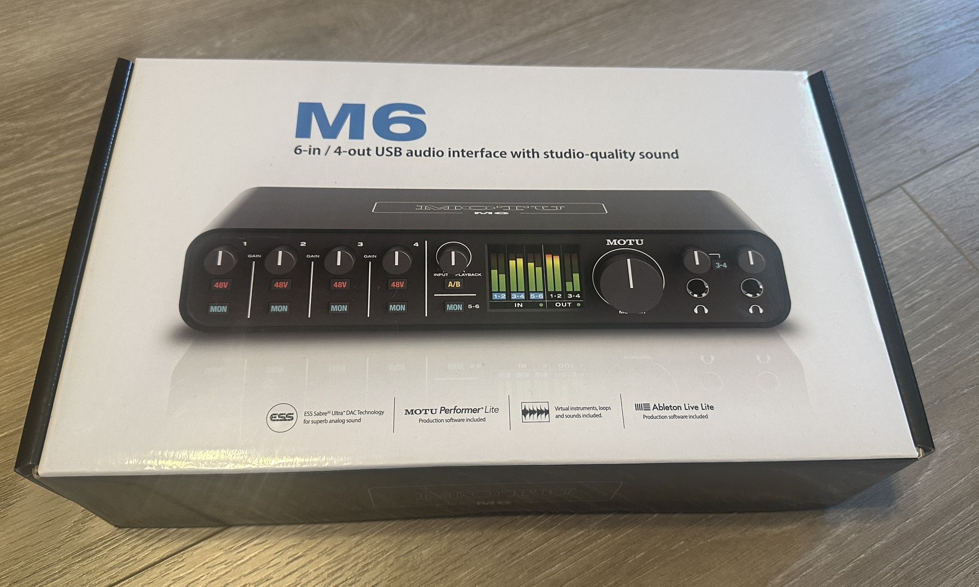Brand New MOTU M6 Audio/MIDI Interface