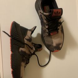 Men’s Adidas Prophere Bleached Black Solar Red 