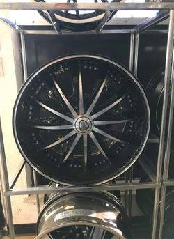 Size 20 wheels White Diamond, Borghini, Vercelli, GLINE VERSIA