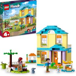 LEGO Friends Paisley’s House 41724, Doll House Toy for Girls and Boys 4 Plus Years Old, Playset with Accessories, 