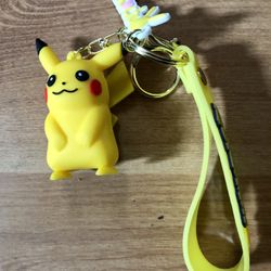 Pikachu 3D Keychain Keyring