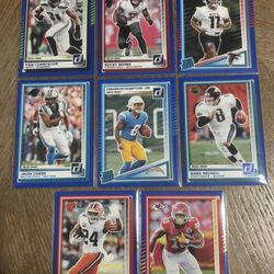 2025 Donruss NFL - Blue Parallels 