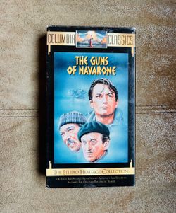 Physical Media! WWII Action! “THE GUNS OF NAVARONE” on VHS