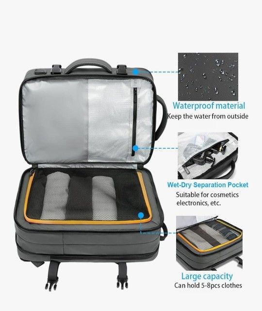 Travel Backpack for Women Men Airline Approved